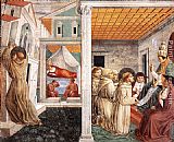 Francis Canvas Paintings - Scenes from the Life of St Francis (Scene 5, north wall)